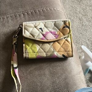 Floral Quilted Women's Wristlet by Vera Bradley